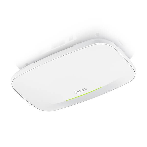 ZyXEL NWA110BE BE6500 2x2 MU-MIMO, Dual Radio 2.4 and 5 or 6GHz, 1 x 2.5G LAN Ports, PoE+ (802.3at), Standalone/Nebula Cloud Managed Excluding Power Adapter