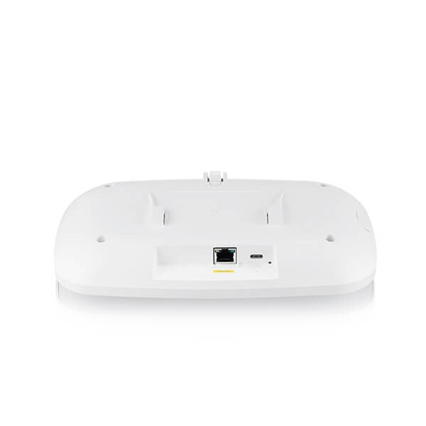 ZyXEL NWA110BE BE6500 2x2 MU-MIMO, Dual Radio 2.4 and 5 or 6GHz, 1 x 2.5G LAN Ports, PoE+ (802.3at), Standalone/Nebula Cloud Managed Excluding Power Adapter