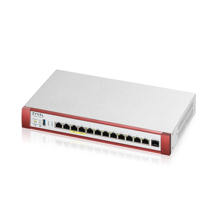 ZyXEL USG FLEX 500 H, 2*2.5G, 2*2.5G( PoE+) & 8 Gigabit user-definable ports, 1*USB with 1 YR Gold Security Pack