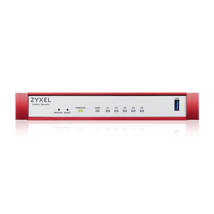 ZyXEL  USG FLEX 50 H, 5 Gigabit user-definable ports, 1*USB with 1 YR Entry Defense Pack