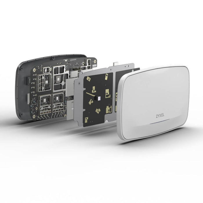 ZyXEL WBE660S, Single Pack 802.11be AP, Smart Antenna, Standalone / Nebula Flex 1 year Nebula Pro pack license bundled EU and UK, exclude Power Adaptor