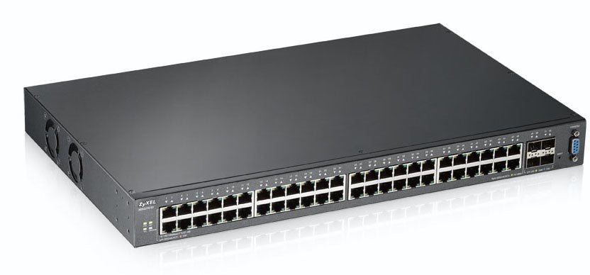ZYXEL XGS2210-52 48-Port Gigabit Managed L3 Switch 4xSFP Cabinet Mount