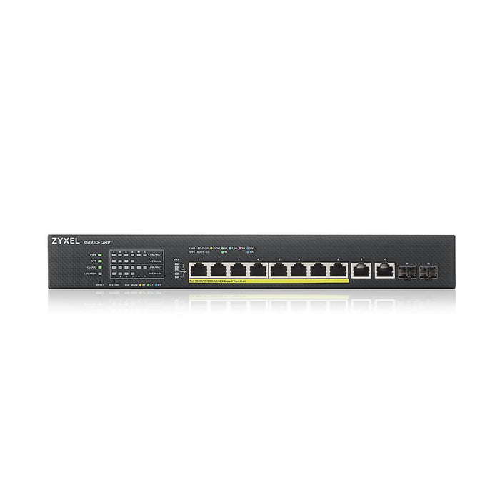 Switch ZyXEL XS1930-12HP, 10-port, 10GbE, 2xSFP ports, Smart Controllable, PoE