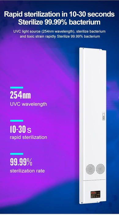 Wall powerful UV cleaner air Corpofix FV26, UV lamp 90W, Sterilization against viruses and bacteria, timer