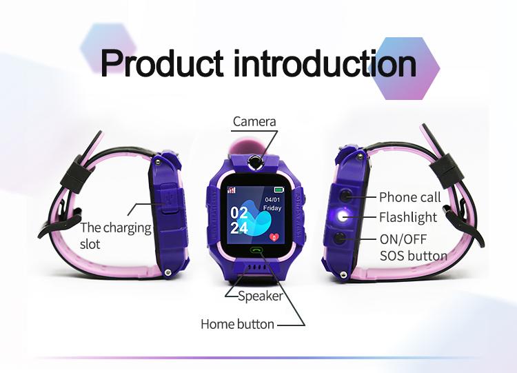 Children smart watch SL7 SIM card, camera, SOS button, flashlight