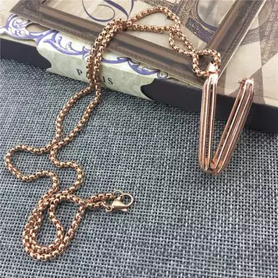 Copper necklace with holder Fitbit / Fitbit Flex 2