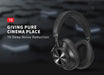 Bluedio T6 Bluetooth 5.0, ANC, Foldable Wireless Headphones