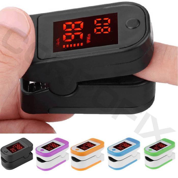 Corpofix oximeter for measuring the oxygen saturation in blood, a finger