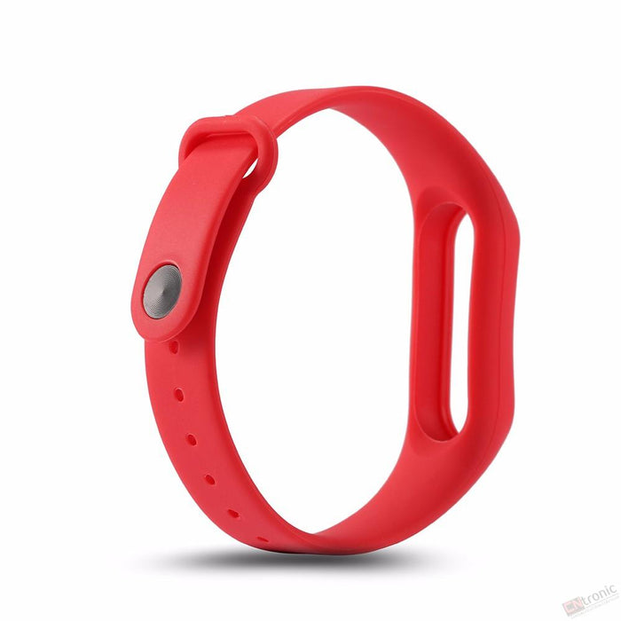 Red silicone strap Xiaomi Mi Band 2