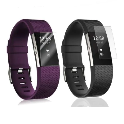 3 pieces HD screen protector Fitbit / Fitbit Charge 2