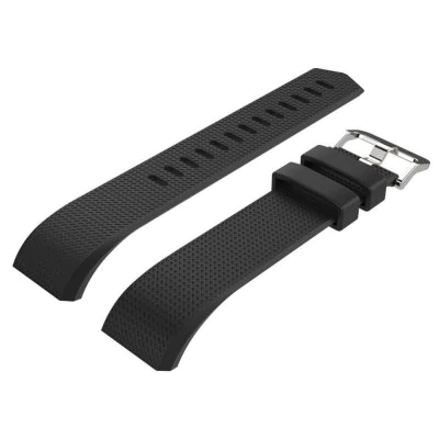 Black silicone strap Fitbit / Fitbit Charge 2