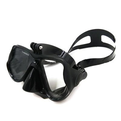 Professional swimming mask TELESIN to stand for action camera