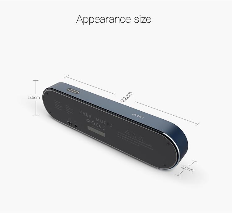  Bluetooth Speaker QCY B900 with Microphone, AUX