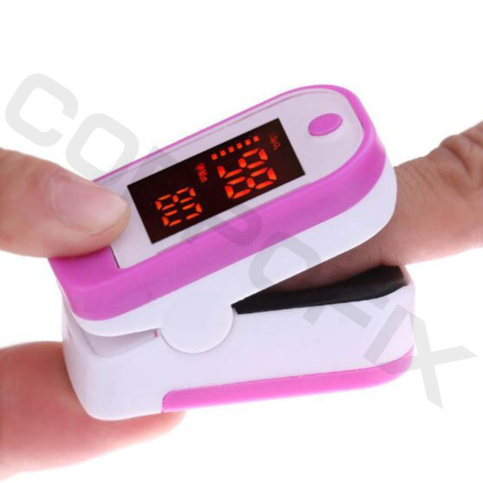 Corpofix oximeter for measuring the oxygen saturation in blood, a finger