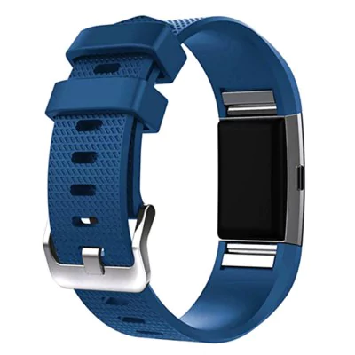 Blue silicone strap Fitbit / Fitbit Charge 2