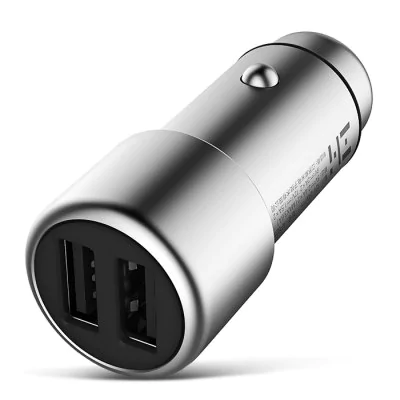 Smart Dual USB Quick Charge 3.0 metallic Car Charger Xiaomi ZMI