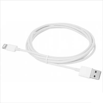 Braided aluminum charging cable 2 m for iPhone 5/6/7/8 / X / XS / XR