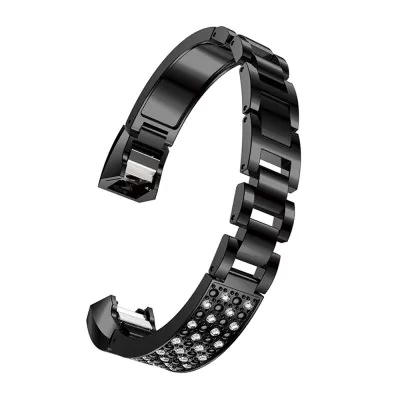 Stainless steel bracelet with stones for Fitbit / Fitbit Alta and Alta HR