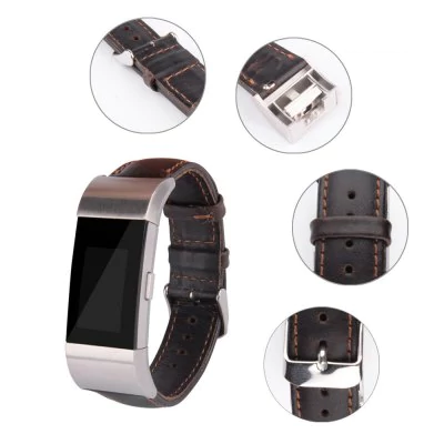 Strap horse leather Fitbit / Fitbit Charge 2