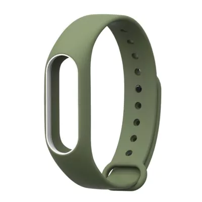 Dichromatic strap of thermoplastic elastomer for Xiaomi Mi Band 2