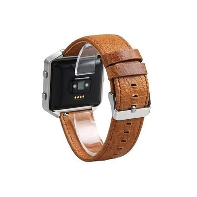 Leather strap with a framework for Fitbit / Fitbit Blaze