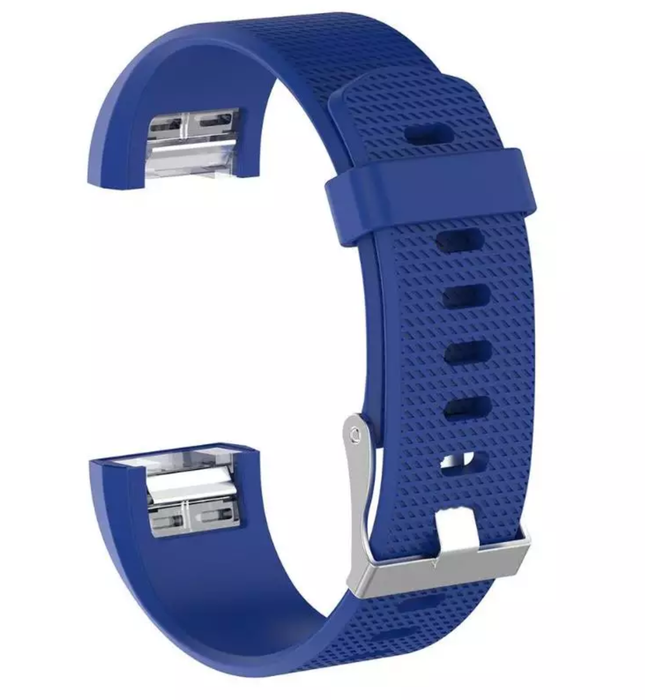 Blue silicone strap Fitbit / Fitbit Charge 2