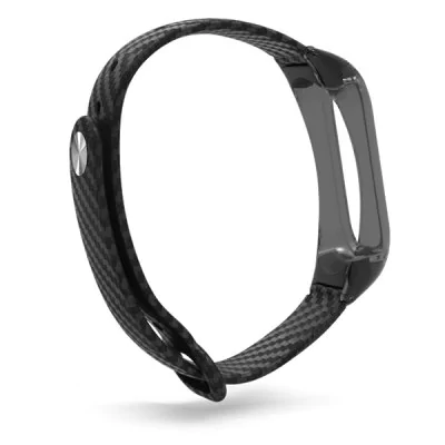 "Carbon" silicone strap Xiaomi Mi Band 2