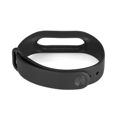 Original Xiaomi black breathable sweat-resistant leash for Xiaomi Mi Band 2