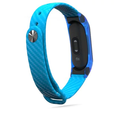 "Carbon" silicone strap Xiaomi Mi Band 2