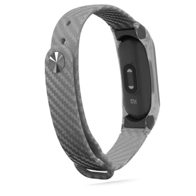 "Carbon" silicone strap Xiaomi Mi Band 2