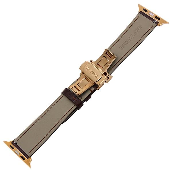 Leather strap from Italian leather for Apple Watch 5/4/3/2/1 44mm