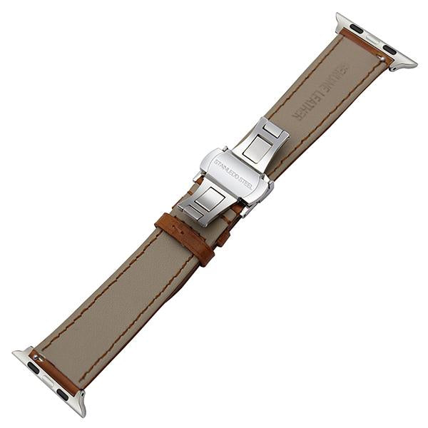 Leather strap from Italian leather for Apple Watch 5/4/3/2/1 44mm