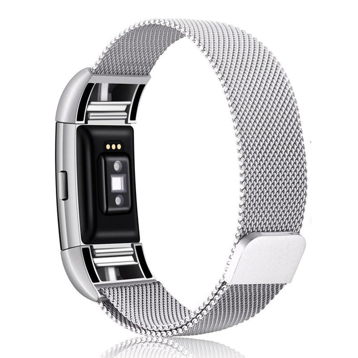 Bracelet Milan stainless steel, magnetic, for Fitbit Charge 3