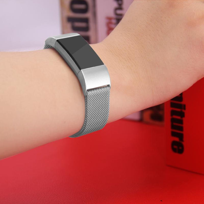 Bracelet Milan stainless steel, magnetic, for Fitbit Charge 3