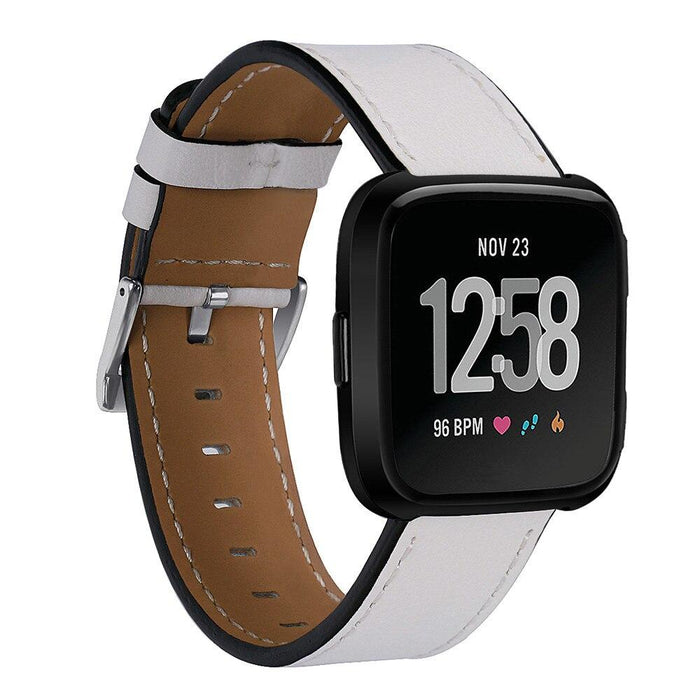 Leather strap with classic clasp Fitbit / Fitbit Versa