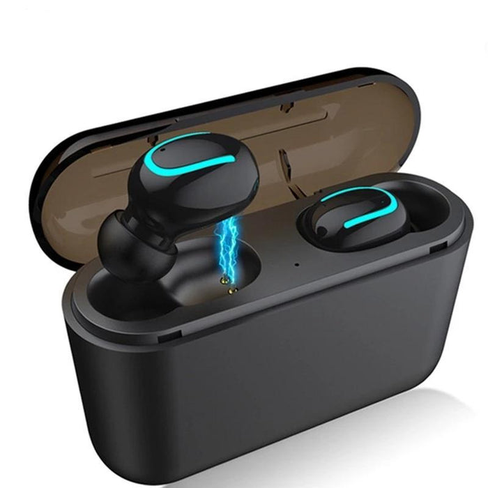 Bluetooth wireless headset SR22 with  Power bank 1500mAh, perspiration and rain resistant