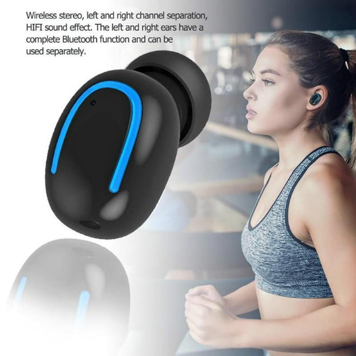 Bluetooth wireless headset SR22 with  Power bank 1500mAh, perspiration and rain resistant