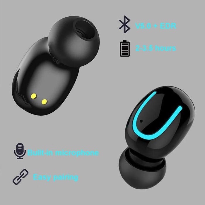 Bluetooth wireless headset SR22 with  Power bank 1500mAh, perspiration and rain resistant