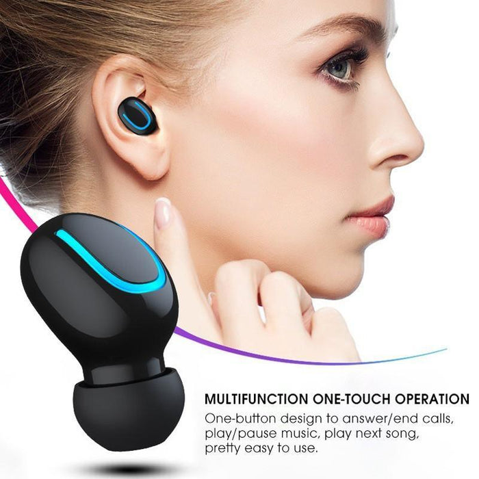 Bluetooth wireless headset SR22 with  Power bank 1500mAh, perspiration and rain resistant