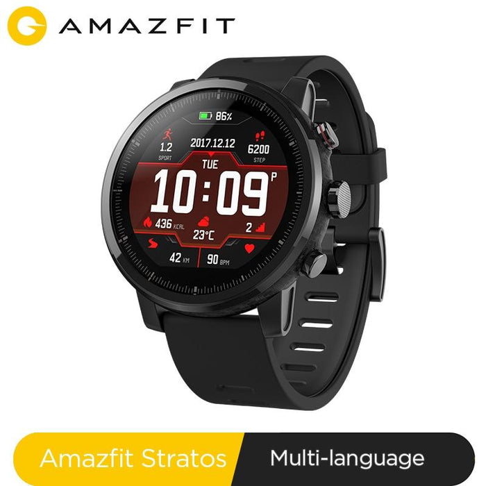 Smart watch Amazfit Stratos / Pace 2, GPS, Bluetooth 4.2, 512MB RAM, 50M Waterproof