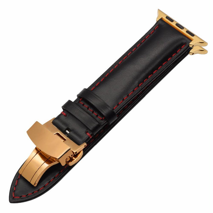 Leather strap from Italian leather for Apple Watch 5/4/3/2/1 44mm