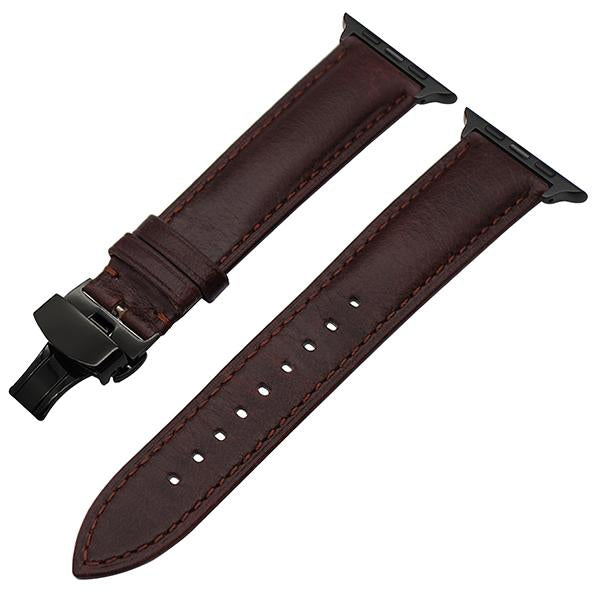 Leather strap from Italian leather for Apple Watch 5/4/3/2/1 42mm