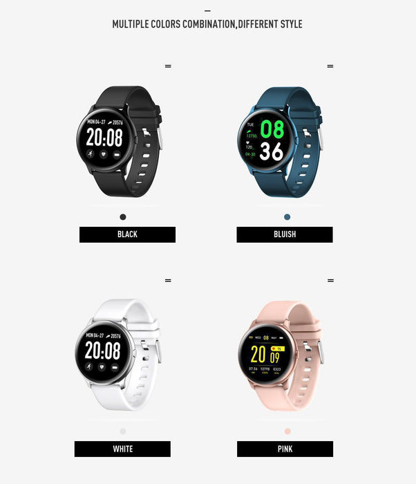 Smart watch Vektros KW19, IP67 waterproof, Blood pressure, 240x240