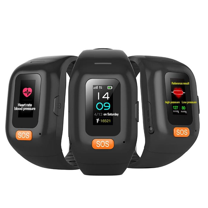 Waterproof smart bracelet Vektros VS28, SOS button, GPS, Heart Rate