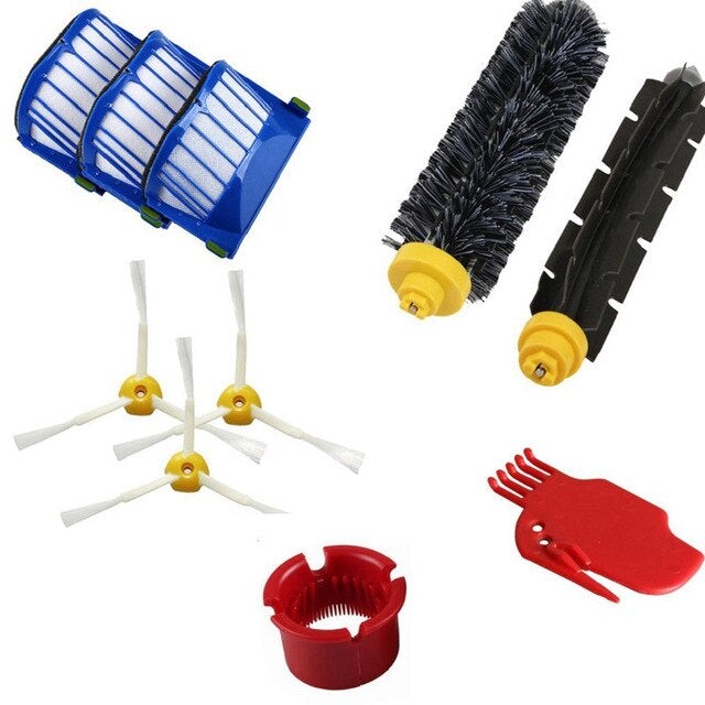 Set of 10 Spare parts for vacuum cleaners Robot Irobot Roomba 600, 605, 610, 615, 616, 620, 621, 631, 650, 660, 680