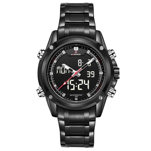 Waterproof male quartz watch NAVIFORCE 9050