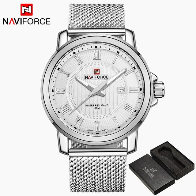 Waterproof male quartz watch NAVIFORCE 9052