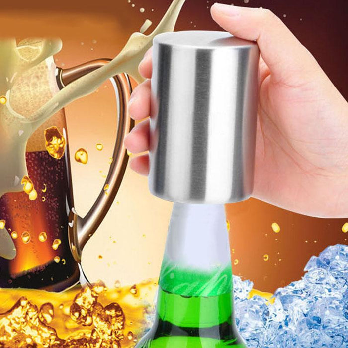 Automatic bottle opener stainless steel