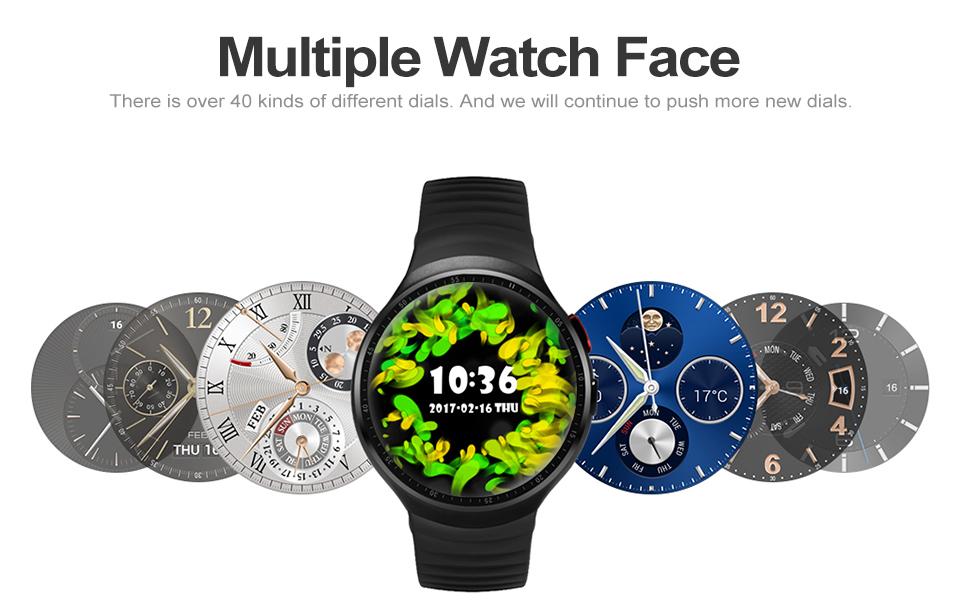 A smart watch camera LEMFO LES1 Android 5.1 MTK6580 1GB + 16GB