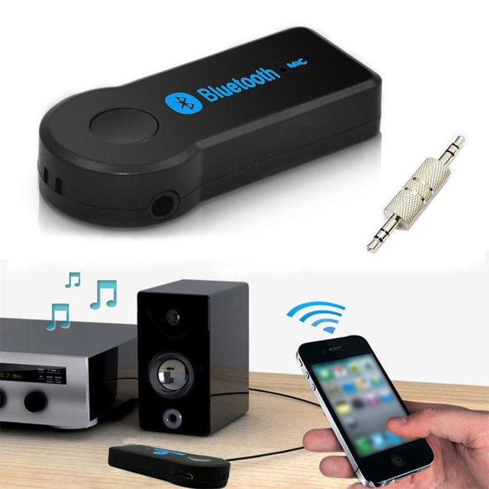 Bluetooth receiver for the car, headphones and home systems with microphone